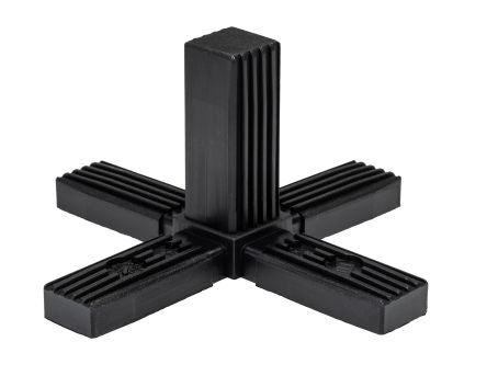 RS PRO 5-Way Connector, Square Tube Connector, Strut Profile 25 mm [0]; 274-1127