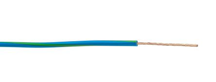 Lapp X05V-K Series Blue/Green 1 mm² Hook Up Wire, 17, 250m, 4512243S [4512243S]; 276-1030