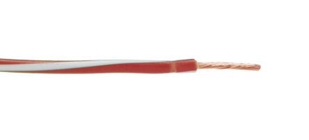 Lapp X07V-K Series Red/White 1.5 mm² Hook Up Wire, 16, 150m, 4522461S [4522461S]; 276-1113