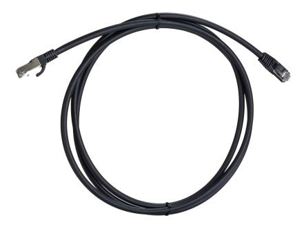 RS PRO, 2m Cat8, Black RJ45 to Male RJ45 Male, S/FTP, Terminated LSZH Sheath [0]; 276-1122