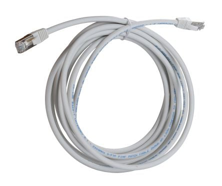 RS PRO, 5m Cat8, White RJ45 to Male RJ45 Male, S/FTP, Terminated LSZH Sheath [0]; 276-1129