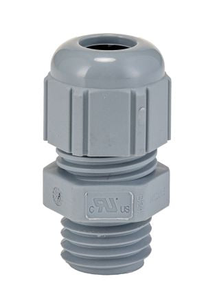 Lapp SKINTOP Series Grey Polyamide Cable Gland, M12 Thread, 15mm min., 16.6mm max., IP69 [53111100]; 276-1140