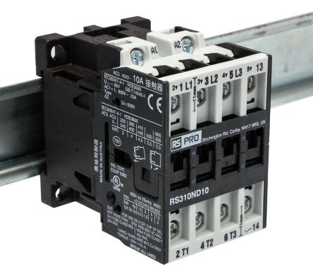 RS PRO Contactor, 230 V ac Coil, 3-Pole, 10 A, 4 kW, 3 → 400 V [0]; 277-8415