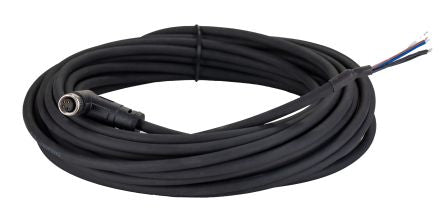 RS PRO Right Angle Female 4 way M8 to Cable, 10m [0]; 282-5366