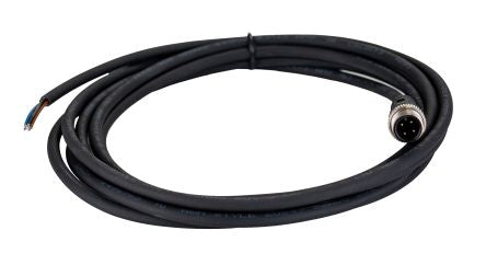RS PRO Straight Male 4 way M12 to Cable, 3m [0]; 282-5396