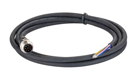 RS PRO Straight Male 8 way M12 to Cable, 1.5m [0]; 282-5397