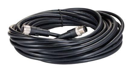 RS PRO Straight Male 8 way M12 to Straight Female 8 way M12 Cable, 10m [0]; 282-5430