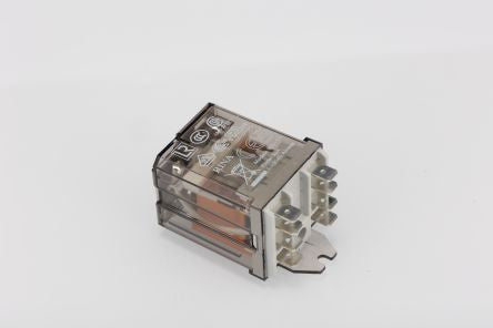 Finder Flange Mount Power Relay, 24V ac Coil, 16A Switching Current, DPDT [628280244000]; 282-6679