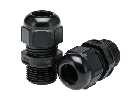 Lapp 5301 Series Black Polyamide Cable Gland, M20 Thread, IP68, IP69 [53017230]; 285-6093