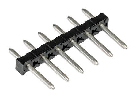 Phoenix Contact Straight Solder PCB Pin Strip, 6 Contact(s), 3.5 mm Pitch, 1 Row(s), Shrouded [1945135]; 286-1099