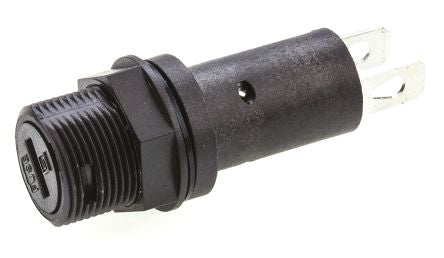 Schurter 16A Panel Mount Fuse Holder for 5 x 20mm Fuse, 250V ac [3101.0120]; 337-1973