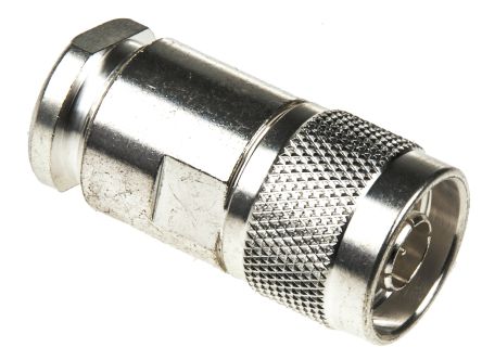 TE Connectivity 50Ω Straight Cable Mount N Type Connector, Plug, Solder Termination, 0 → 11GHz [1-1478421-0]; 423-2116