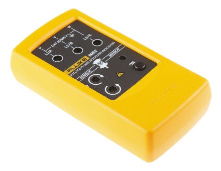 Fluke 9062 Phase Rotation Tester, CAT III 300 V, 400Hz Max, 400V ac Max [FLUKE-9062]; 517-4667