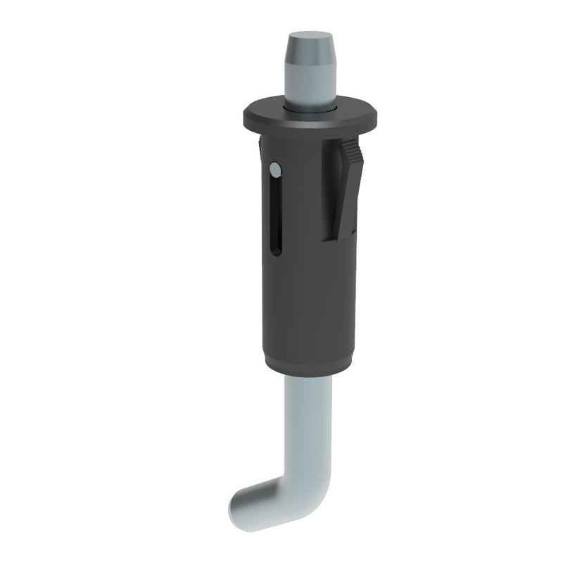SOUTHCO Removable Spring Hinge,Polyamide, Clip fit [F6-DPSHI-5]