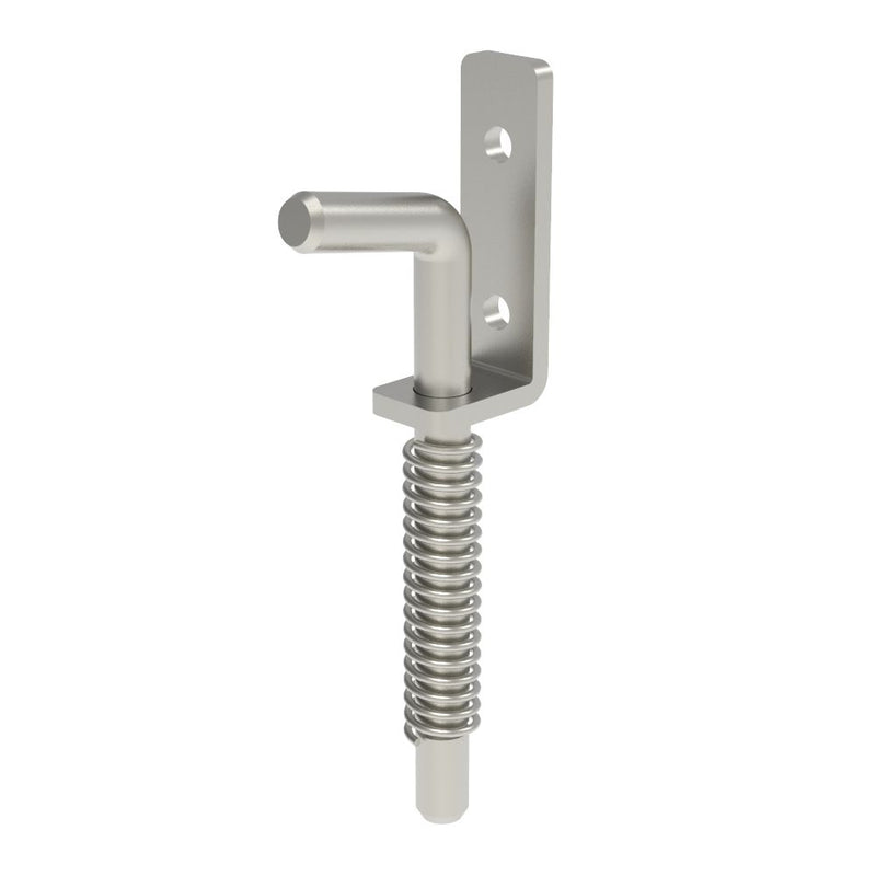 SOUTHCO Removable Spring Hinge, Concealed Assembly, Stainless Steel, Electropolished [F6-DSHI-4-SS]
