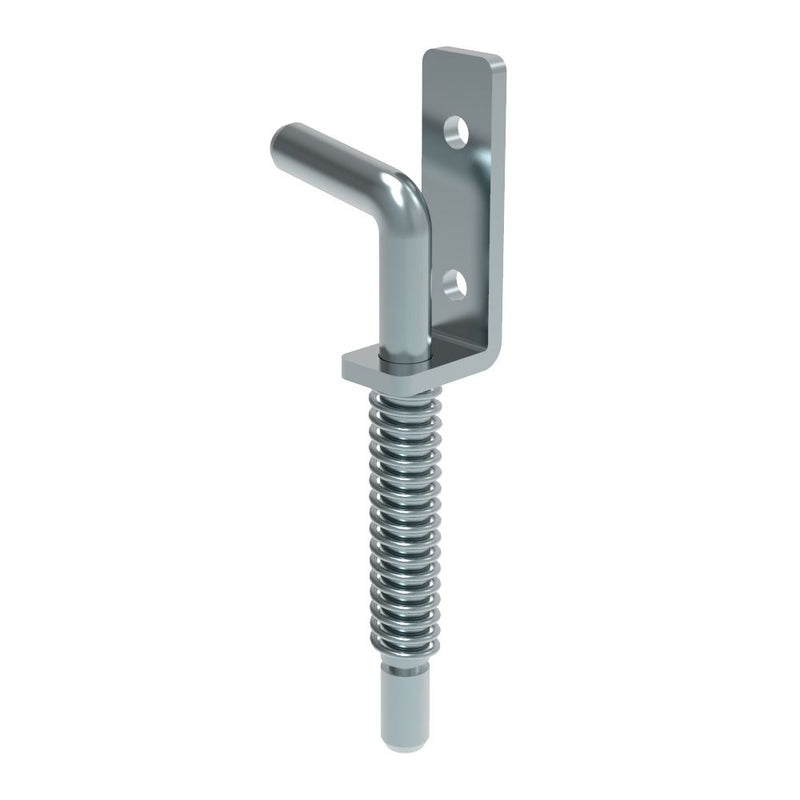 SOUTHCO Removable Spring Hinge, Concealed Assembly, Steel, Blue Zinc [F6-DSHI-4B]