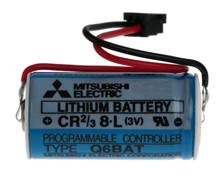 Mitsubishi Electric Q6-BAT Series PLC Power Supply for Use with Q Series [Q6-BAT]; 624-1831