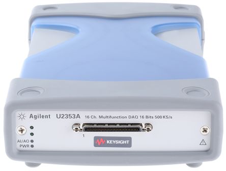 Keysight Technologies U2353A USB Data Acquisition, 16 Channel(s), USB 2.0, 500ksps, 16 bit [U2353A]; 686-2043