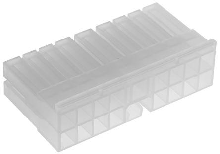 TE Connectivity, Multi-Interlock Mark II Male Connector Housing, 17 Way, 2 Row [171354-1]; 719-9056