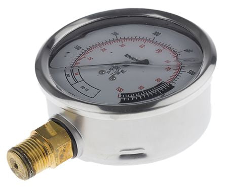Enerpac Analogue Pressure Gauge 700bar Bottom Entry 100mm Outside Diameter [GF10B]; 750-2730