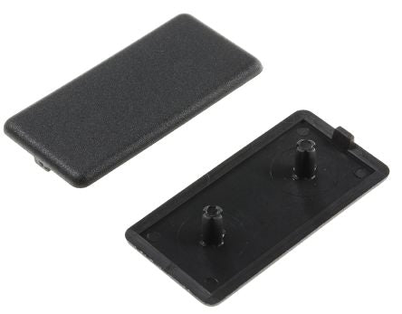 RS PRO Black End Cap, 30 x 60 mm Strut Profile, 6mm Groove [0]; 767-5516