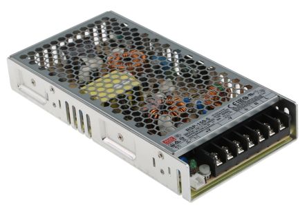 MEAN WELL Switching Power Supply, RSP-150-5, 5V dc, 30A, 150W, 1 Output, 120 → 370 V dc, 85 → 264 V ac [RSP-150-5]; 791-1061