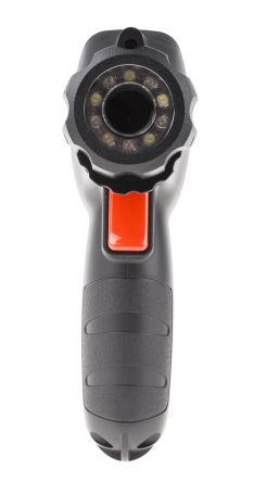 RS PRO Infrared Thermometer, -30°C Min, +650°C Max, ±3 °C Accuracy, °C and °F Measurements [0]; 918-1076