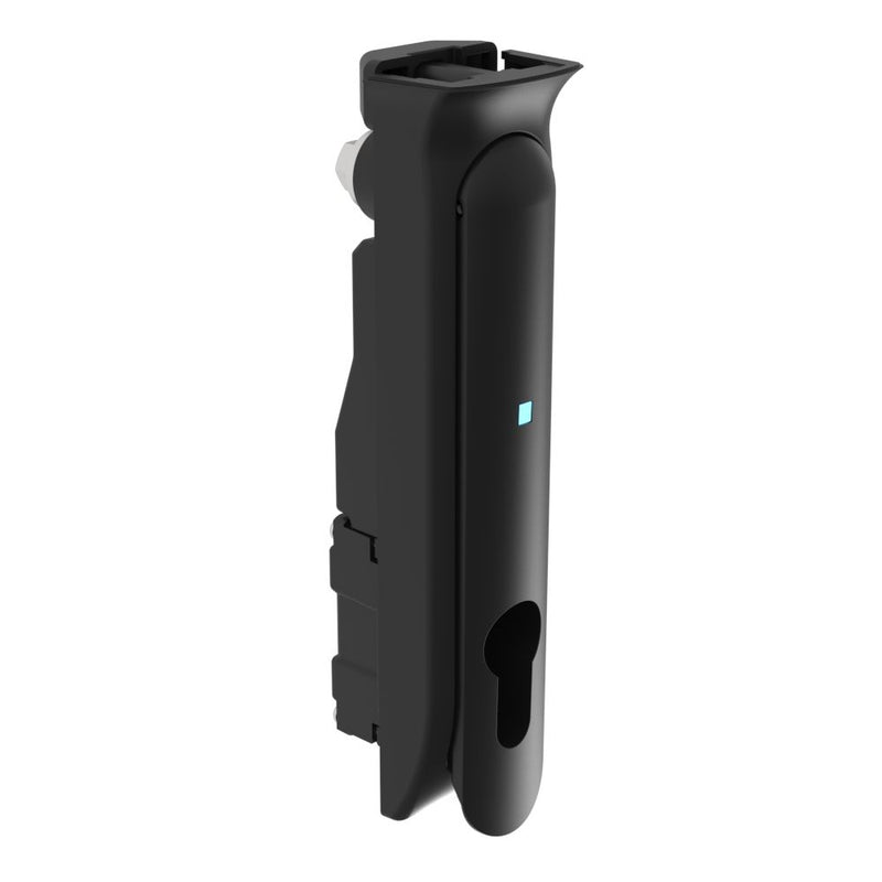 SOUTHCO Modular Electronic Locking Swinghandle, No Card Reader, No Lock, Glass Filled Nylon, Black [H3-EM-70000-000]
