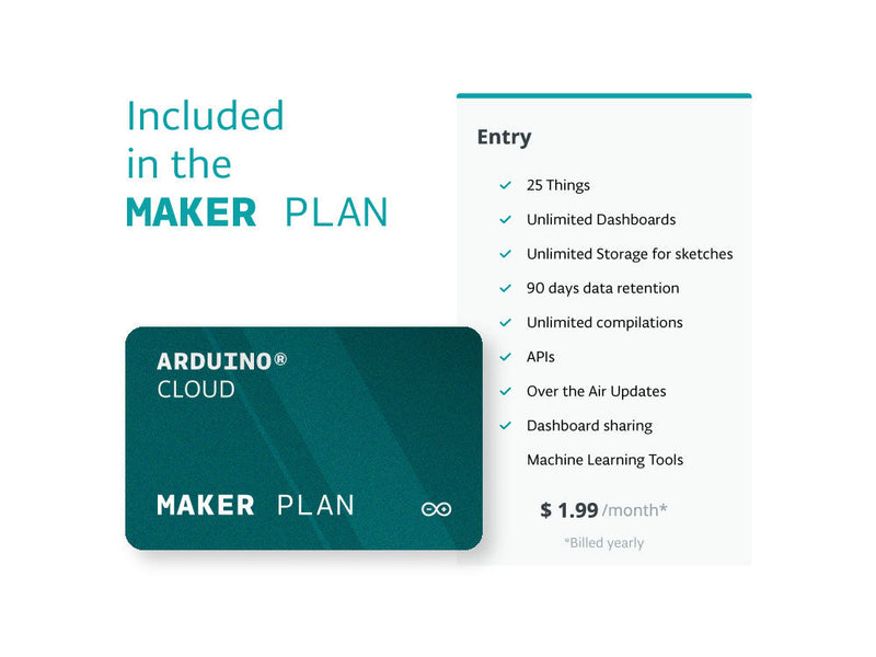 Arduino Cloud UNO R4 WIFI Maker Bundle