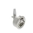 SOUTHCO Compression Latch, Medium Size, No Restriction, 2 - 12mm (.075 - . 475 in) Door thickness, 39 - 52mm (2.01 - 2.52 in) Grip, 316 Stainless Steel, Electropolished [M1-20-31-38]