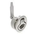 SOUTHCO Compression Latch, Large Size, No Restriction, 2 - 12mm (.075 - . 475 in) Door thickness, 47 - 61mm (1.85 - 2.40 in) Grip, 316 Stainless Steel, Electropolished [M1-25-31-68]