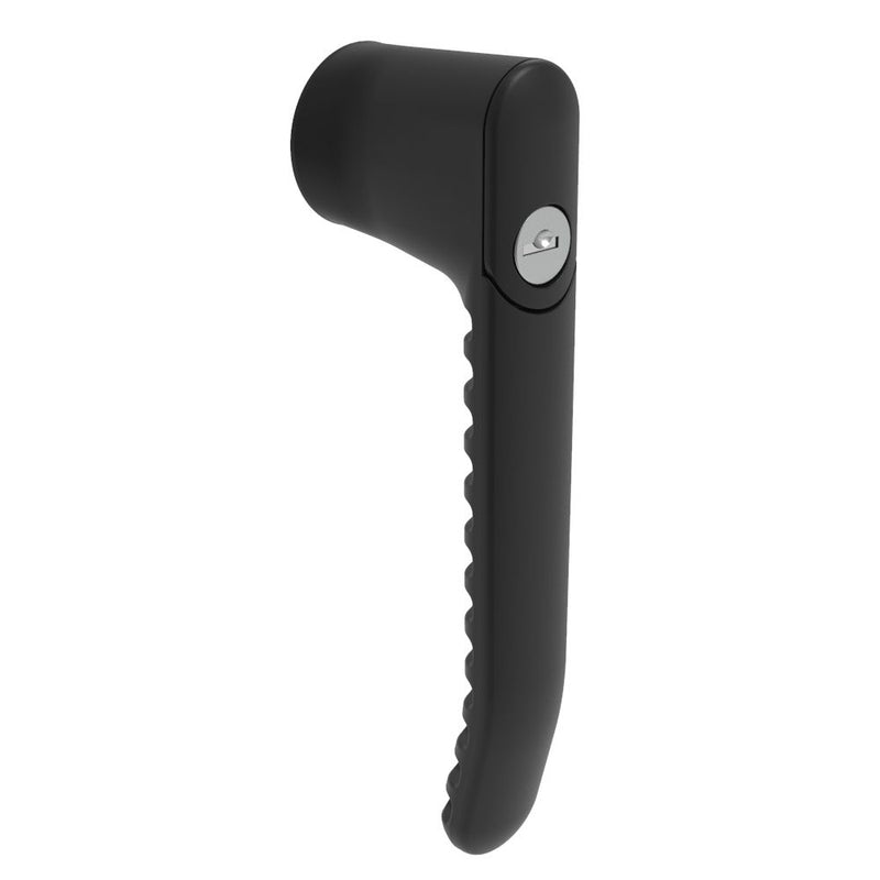 SOUTHCO M4 Handle, Key Locking, Glass-Filled Nylon, Black [M4-10-131-20]