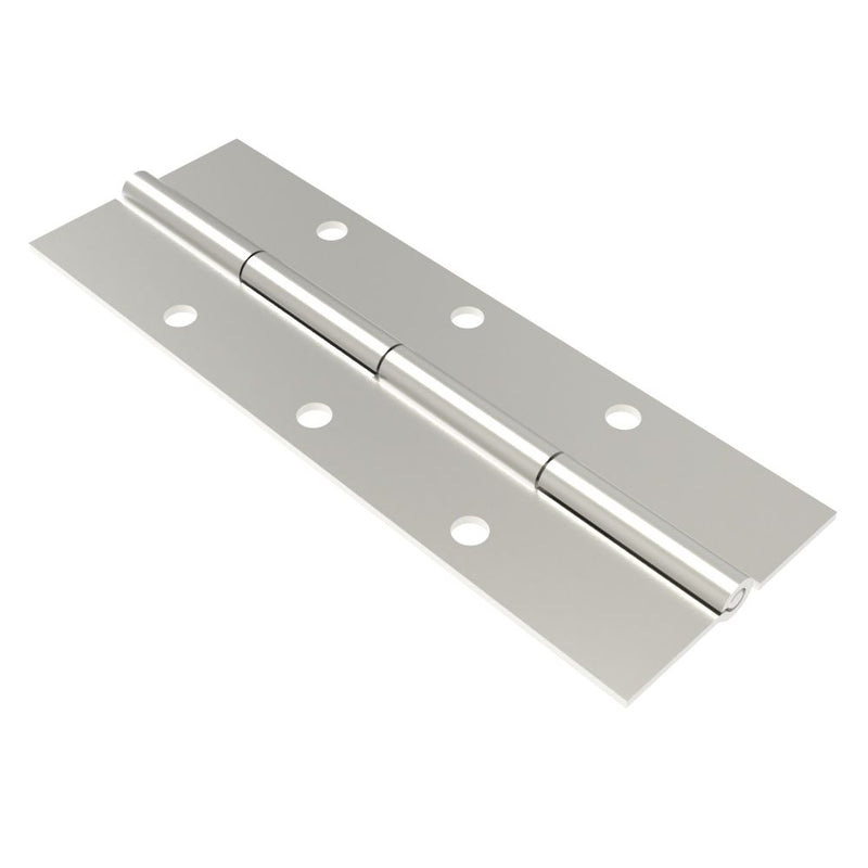 SOUTHCO Piano Hinge, 122 mm size, with Mounting Holes, Stainless Steel, Electro polished [N6-DHIM-20-1-5-SS]