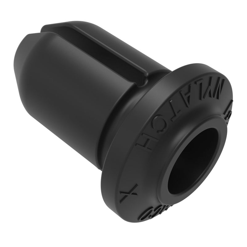 SOUTHCO NYLATCH Panel Fastener Grommet, 4.8mm (.188 in) Diameter, 1mm (.042 in) Max Panel Thickness, Polysulfone, Black [NY-3G-31-30]