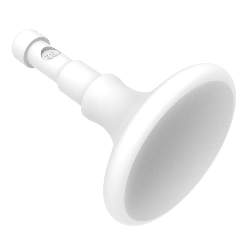 SOUTHCO NYLATCH Panel Fastener Plunger, 4.8mm (.188 in) Diameter, Easy Grip Head Style, Nylon, White [NY-3P-32-1-51]