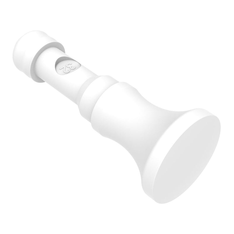 SOUTHCO NYLATCH Panel Fastener Plunger, 4.8mm (.188 in) Diameter, Mini Grip Head Style, Nylon, White [NY-3P-32-4-51]