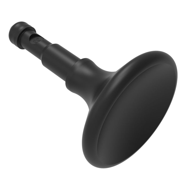SOUTHCO NYLATCH Panel Fastener Plunger, 4.8mm (.188 in) Diameter, Easy Grip Head Style, Polyester, Black [NY-3P-33-1-60]