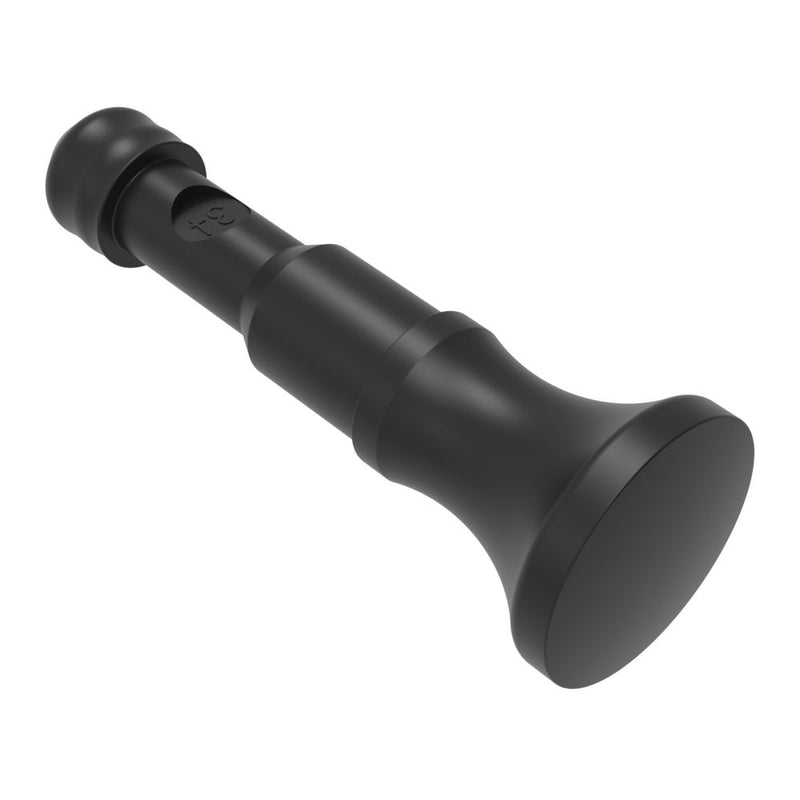 SOUTHCO NYLATCH Panel Fastener Plunger, 4.8mm (.188 in) Diameter, Mini Grip Head Style, Nylon, Black [NY-3P-34-4-50]