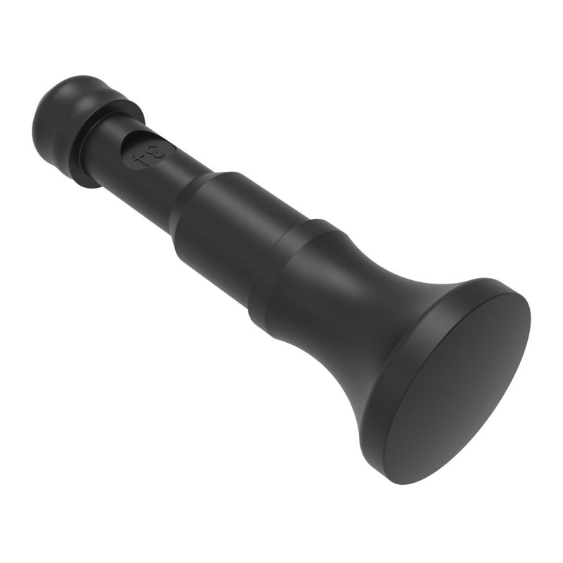 SOUTHCO NYLATCH Panel Fastener Plunger, 4.8mm (.188 in) Diameter, Mini Grip Head Style, Polyester, Black [NY-3P-34-4-60]