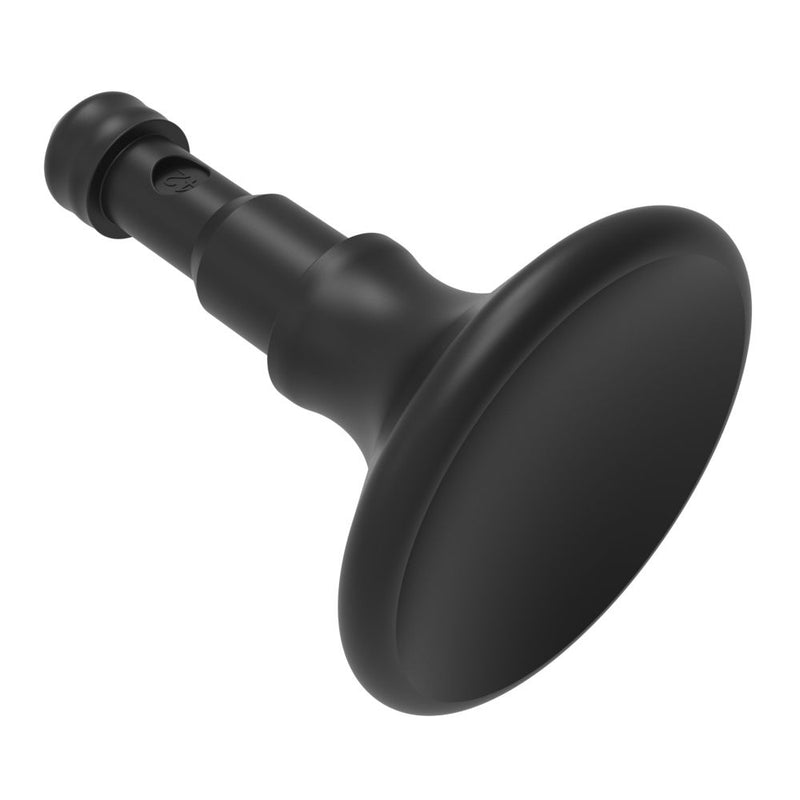 SOUTHCO NYLATCH Panel Fastener Plunger, 6.4mm (.250 in) Diameter, Easy Grip Head Style, Nylon, Black [NY-4P-42-1-50]