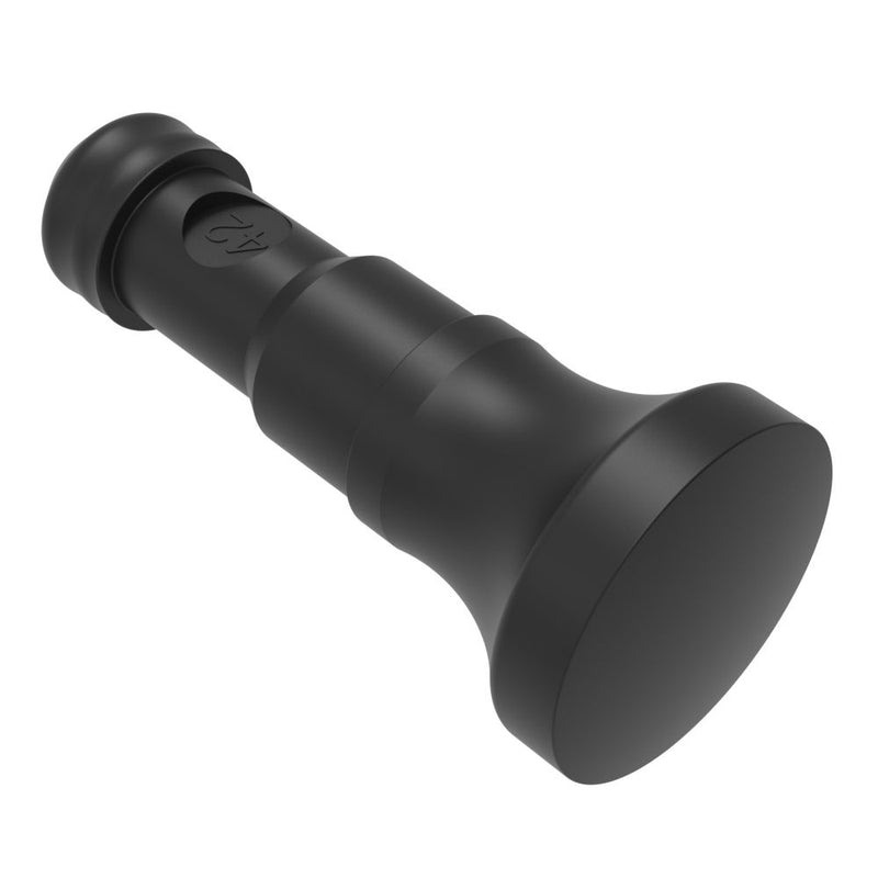 SOUTHCO NYLATCH Panel Fastener Plunger, 6.4mm (.250 in) Diameter, Mini Grip Head Style, Nylon, Black [NY-4P-42-4-50]