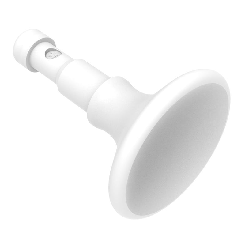 SOUTHCO NYLATCH Panel Fastener Plunger, 6.4mm (.250 in) Diameter, Easy Grip Head Style, Nylon, White [NY-4P-43-1-51]