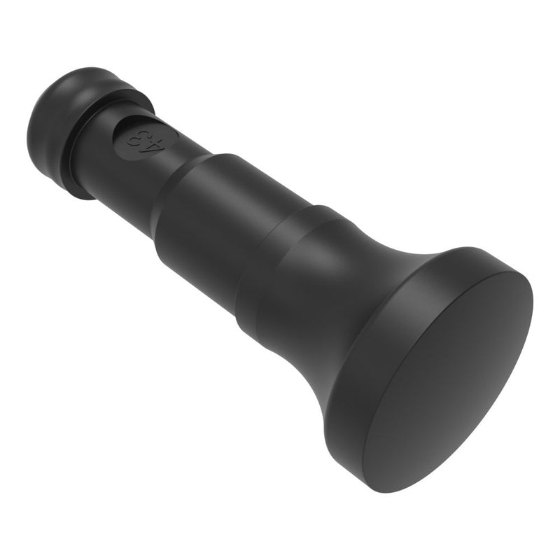 SOUTHCO NYLATCH Panel Fastener Plunger, 6.4mm (.250 in) Diameter, Mini Grip Head Style, Polyester, Black [NY-4P-43-4-60]