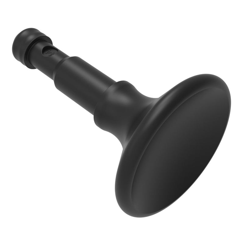 SOUTHCO NYLATCH Panel Fastener Plunger, 6.4mm (.250 in) Diameter, Easy Grip Head Style, Nylon, Black [NY-4P-44-1-50]