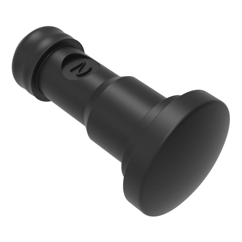 SOUTHCO NYLATCH Panel Fastener Plunger, 7.9mm (.313 in) Diameter, Low Profile Head Style, Polyester, Black [NY-5P-52-3-60]