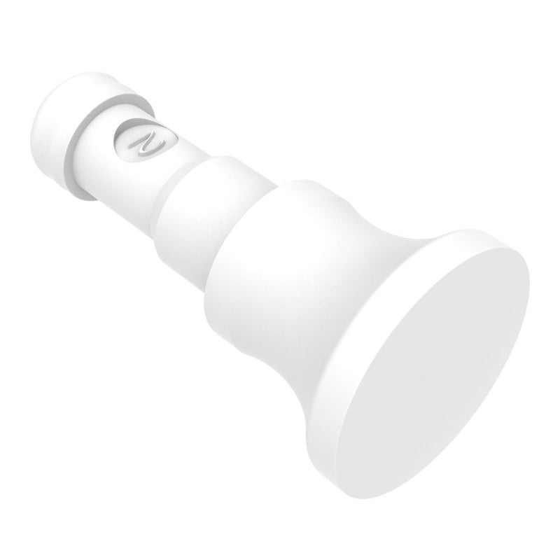 SOUTHCO NYLATCH Panel Fastener Plunger, 7.9mm (.313 in) Diameter, Mini Grip Head Style, Nylon, White [NY-5P-52-4-51]