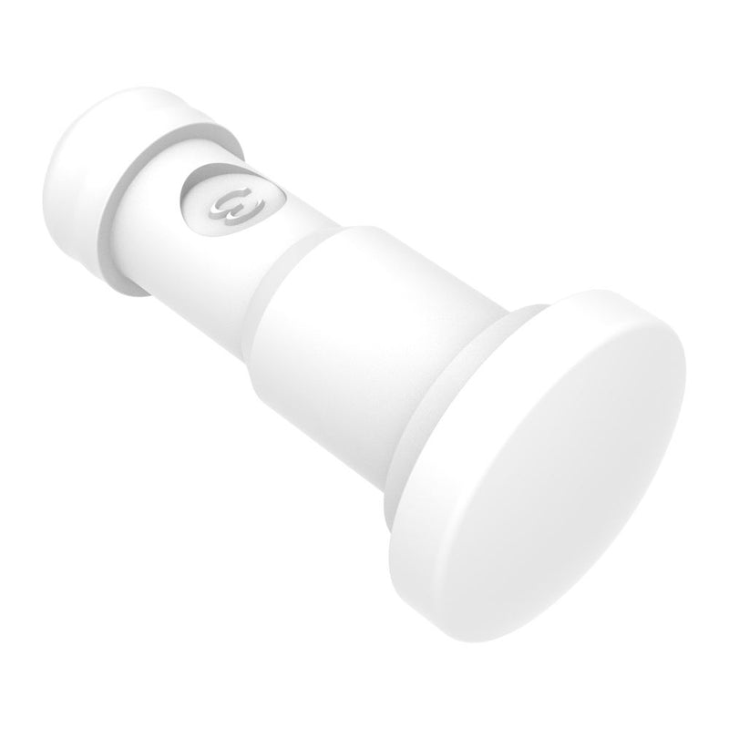 SOUTHCO NYLATCH Panel Fastener Plunger, 7.9mm (.313 in) Diameter, Low Profile Head Style, Nylon, White [NY-5P-53-3-51]