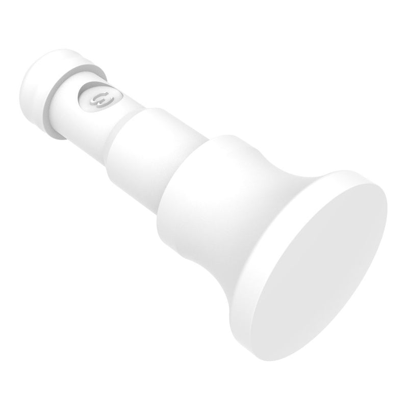SOUTHCO NYLATCH Panel Fastener Plunger, 7.9mm (.313 in) Diameter, Mini Grip Head Style, Nylon, White [NY-5P-53-4-51]