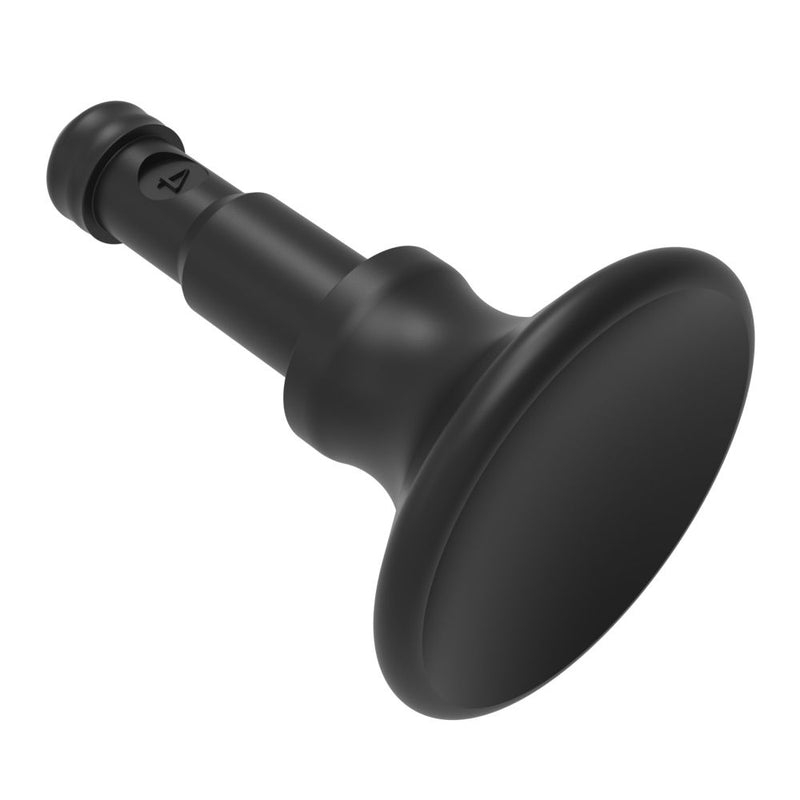 SOUTHCO NYLATCH Panel Fastener Plunger, 7.9mm (.313 in) Diameter, Easy Grip Head Style, Polyester, Black [NY-5P-54-1-60]