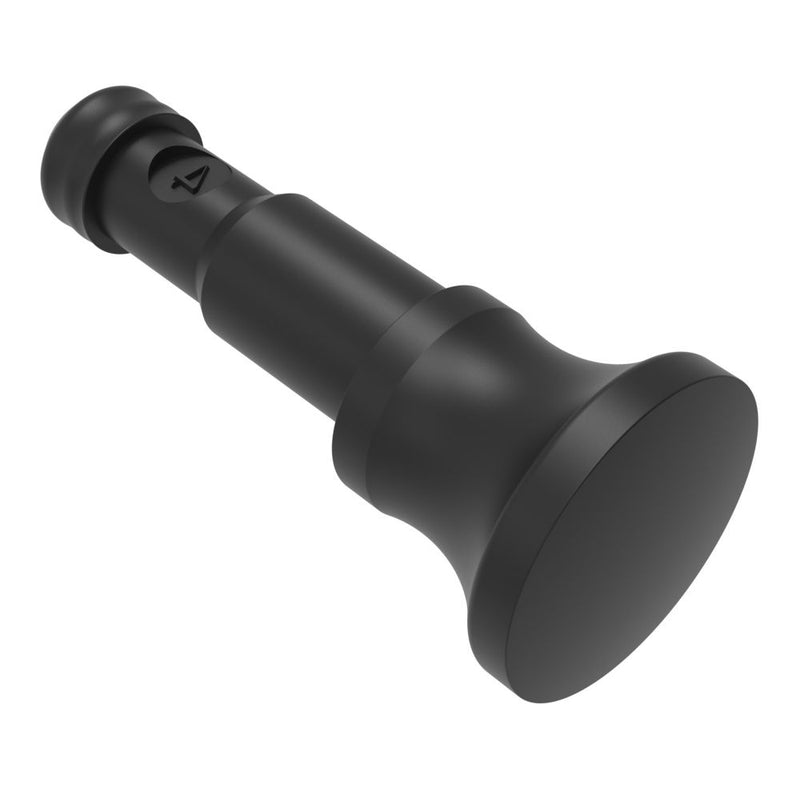 SOUTHCO NYLATCH Panel Fastener Plunger, 7.9mm (.313 in) Diameter, Mini Grip Head Style, Nylon, Black [NY-5P-54-4-50]